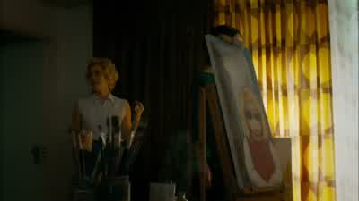 Walter paints here, too. - Big Eyes