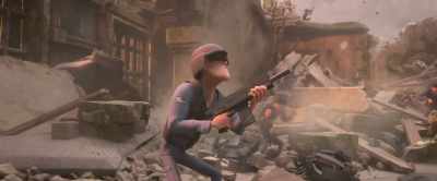 - WALTER: Security blanket.
- (SOLDIER GASPS) - Spies in Disguise