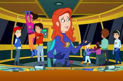 Wanda, imagine how many new animals
you could find to cuddle. - The Magic School Bus Rides Again