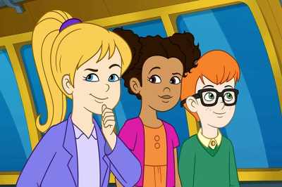 [Wanda] It's beautiful.
I could watch it all day. - The Magic School Bus Rides Again