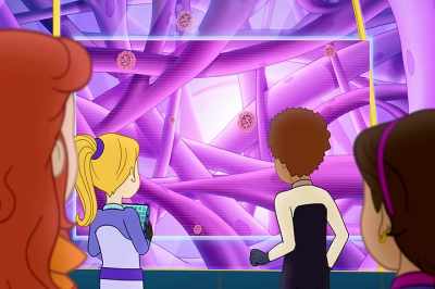 -[Wanda shouts] Watch out!
-[kids] Whoa! - The Magic School Bus Rides Again