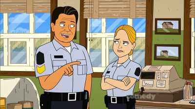 Wanda, who would you pick
as post-apocalyptic leader, - Corner Gas Animated