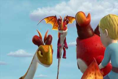 - Wanna come with us, Aggro?
- Firefuries forever, right? - Dragons: Rescue Riders