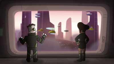 Want to drive our hover-buggies,
talk about dystopia, - The Epic Tales of Captain Underpants