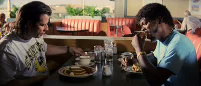 Want some baconNo man I don't eat porkAre you JewishNo I ain't Jewish I just don't dig on swine that's allWhy notPigs are filthy animals I don't eat filthy animalsYeah but bacon tastes goodPork chops taste goodHey a sewer rat may taste like pumpkin piebut - Pulp Fiction