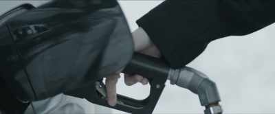 Wanted to fill up with gas
before we hit the road, - Blame