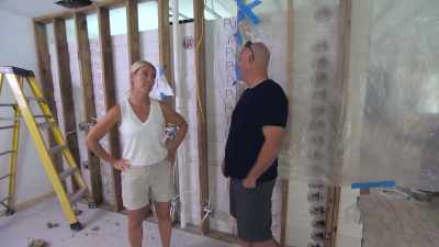 Wanted the ceiling done, - Island of Bryan