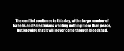 ...wanting nothing more than peace, - The Engineer