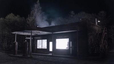 [warbling static sputtering] - Twin Peaks