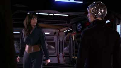 Warning! Core reactor
override, ten minutes! - Space Command Redemption