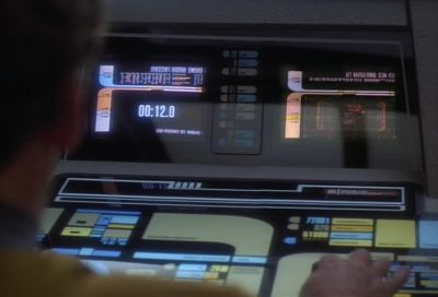 Warning:
entering polar magnetic field. - Star Trek: Deep Space Nine