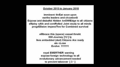 Warning, expose foreign
technology to all. - Truth Hunter