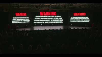 Warning. The
following presentation - Killing It