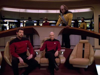 Warp-field generators standing by. - Star Trek: The Next Generation