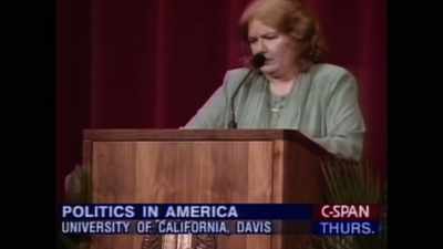 Warren was at the front mic
with his, uh, - Raise Hell: The Life & Times of Molly Ivins