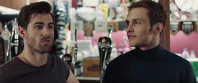 - Warren and I are
talking about going for some food, - In from the Side