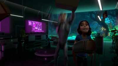 -Was that an antigravity ray?
-[both chuckling] - Wizards: Tales of Arcadia