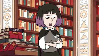 -Was it an old book?
-Yes! It was an antique. - Hilda