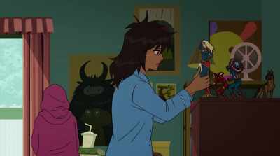 -Was that English?
-(VACUUM WHIRRING) - Marvel Rising: Secret Warriors