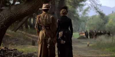 Was first man forward offering
his hand in greeting. - Deadwood: The Movie