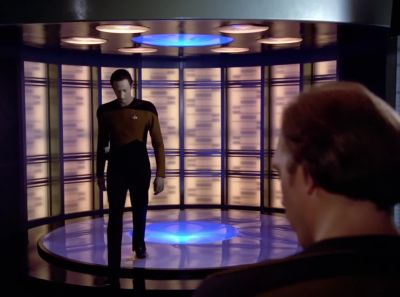 Was I seen leaving? - Star Trek: The Next Generation