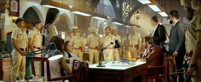 ...was not in the room that day. 
That he was elsewhere. - Darbar