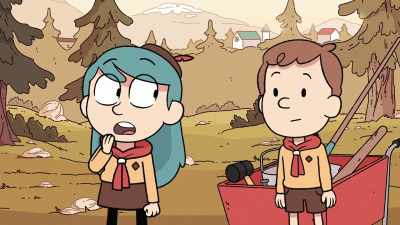 -Was she raised by elves?
-[laughs] Definitely. - Hilda