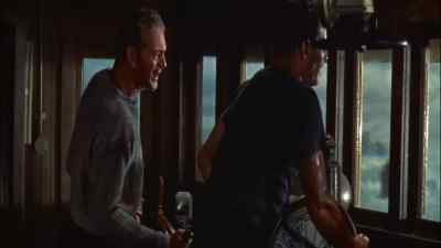 - Was that the forward bulkhead going?
- Yes. - The Wreck of the Mary Deare