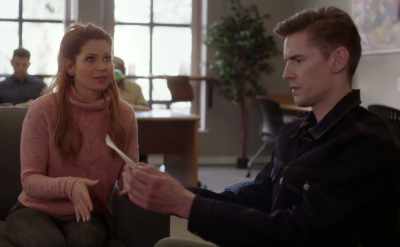 Was there anything
in those papers - Aurora Teagarden Mysteries: Haunted By Murder