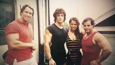 ...was his trainer for Rambo. - Arnold & Sly: Rivals, Friends, Icons