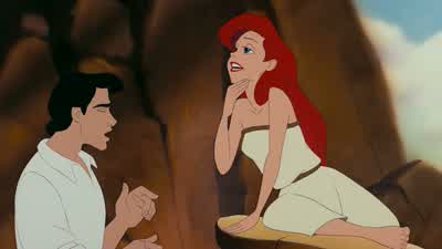 Washed up from a shipwreck. - The Little Mermaid