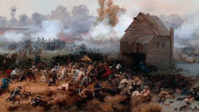 Washington's army would be
overmatched and easily routed - Benjamin Franklin