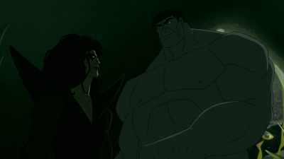 Wasn't hard.
I followed strange's toy. - Hulk: Where Monsters Dwell