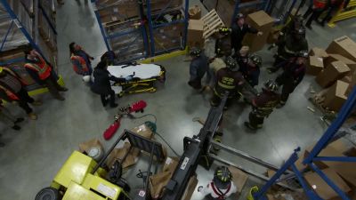Watch his arm. - Chicago Fire
