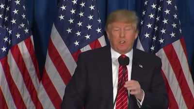 - Watch, by the way, how he
responds to me speech today. - Trump: The Art of the Insult
