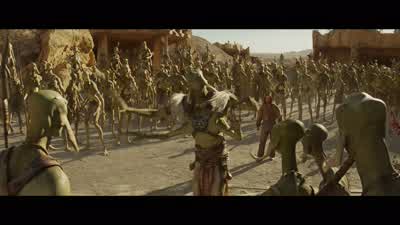 Watch Everyone step backShow them VirginiaJumpJumpGRUNTSBy Issus you will jump tomorrow Virginia - John Carter