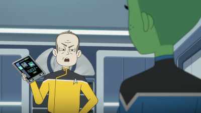 Watch me.
Do I need to remind you - Star Trek: Lower Decks
