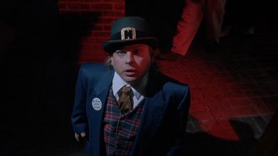 Watch it nosebleed Sorry man - Leprechaun 2
