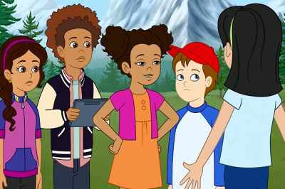 -Watch out!
-[gasps] - The Magic School Bus Rides Again