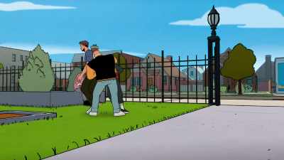 - Watch out! [groans]
- [Mike grunts] - Your Friendly Neighborhood Spider-Man