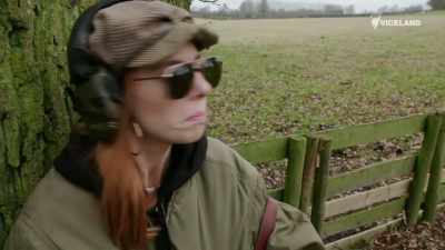 Watch out.
(GUNSHOT) - Stacey Dooley Sleeps Over