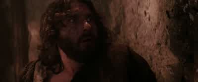Watch out, it's like burning oil from his bones! - The Passion of the Christ