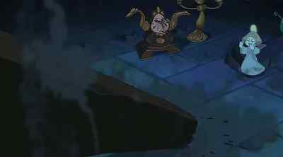 Watch out! - Beauty and the Beast: The Enchanted Christmas