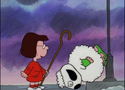 Watch out for the curb here sir What - It's Christmastime Again, Charlie Brown