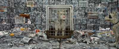 - Watch out for the...?
- The cannibal-dogs. - Isle of Dogs