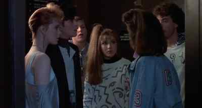 Watch the camera.
When the red light goes off, - Poltergeist III