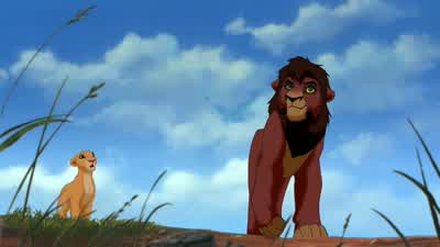 Watch the master and learn. - The Lion King 2: Simba's Pride