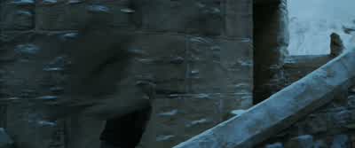 Cho! Harry! Um, watch yourself on the stairs. It's a bit icy at the top. Okay, thanks. - Harry Potter and the Goblet of Fire