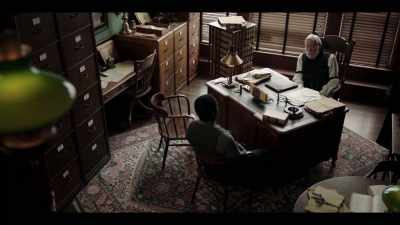 Watching his boy grow thinner - Lawmen: Bass Reeves