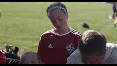 Watching Corrine play soccer... - Dogs